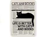 Case Compatible with 6" All New Kindle 11th Generation 2022 Release Only PU Leather Cover with Auto Sleep and Wake, Premium Protective Case for Kindle 2022 (White Cat)