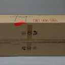 KCO Lighting 6 Light Milk Glass Chandelier Modern Globe Linear Chandelier White and Gold Pendant Light Fixture Mid Century Rectangle Chandelier Brass Sputnik Island Lights for Kitchen