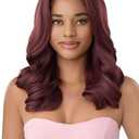 Outre Lace Front Wig -Perfect Hair Line 13X6 - True Frontal Peak 715 (JET BLACK 1)