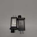 2 Pieces LED Transformer Replacement Class 2 Power Supply for Christmas String Light Inflatable Decorations LED Controller IP44 Waterproof Low Voltage Transformer US Power Adapter (30V6W 0.2 A)