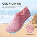 SEEKWAY Barefoot Water Shoes for Kids - Wide Toe Box and Quick-Dry Sand Shoes Toddler for Hiking Swim Beach Pool Kayak Sport Accessories, Camping Essentials Non-Slip for Boys Girls 7 Big Kid