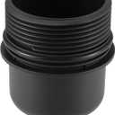 X AUTOHAUX Black Car Oil Engine Filter Housing Cap Cover for Chrysler for Dodge for Jeep for Ram 68191350AA