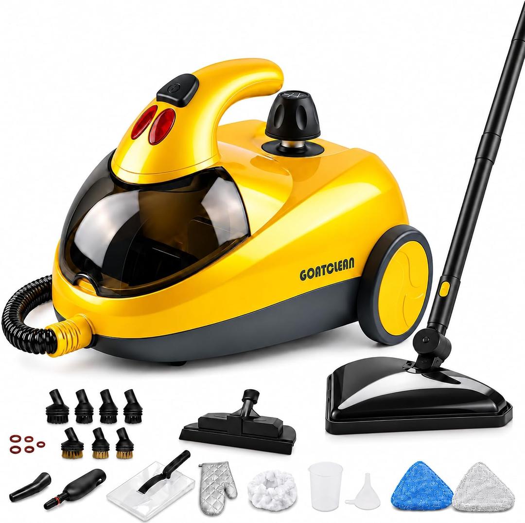 22-in-1 275°F Heavy-Duty Steam Cleaner for Home for Bathroom Kitchen Floor