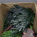 PINPON Lighted Artificial Palm Tree, 6 FT Light Up Christmas Palm Tree Decorations Decor, Fake Trees Lights for Patio Yard Pool Porch Deck Tropical Party Tiki Bar Indoor Outdoor Use