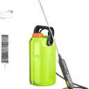 ESX-6 1.6G/6L Battery Powered Sprayer Built-in 4000mAh Rechargeable Battery, Spray 32 Gallons on a Single Charge, Telescopic Wand, Electric Sprayer in Lawn & Garden, (Green)