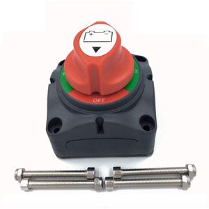 Dual1-2-Both-Off Boat Battery Disconnect Switch,12V-60V Battery Cut/Shut Off Switch for Marine Car RV ATV UTV Vehicles,Waterproof Master Heavy Duty Battery Isolator Selector Switch Kit,200/1250Amps (Battery Switch-2)