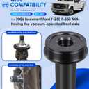 for Ford Axle Seal Installer, 6697 Wheel Knuckle Vacuum Oil Seal Installer Tool for Ford 2005-Current F-250 F-350 Front Axle Seal Tool