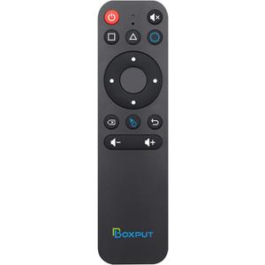 BPR1S BT Remote IR Learning Remote with Air Mouse and Voice Control Universal Replacement Remote for ATV Android Box TV Stick Set-Top Box
