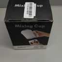 Mongdio Self Stirring Coffee Mug with Temperature Display, Rechargeable Stirring Mug, Automatic Self Stirring Cup with Lid, For Coffee, Milk and Other Beverages, White