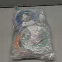 AMOLEN Silk PLA 3D Printer Filament Bundle, Shiny Dual Color Filament 1.75mm Pack, Multi Color Change 3D Printing Filament for Most FDM 3D Printer, 4 Spools 200g Each (Dual Red Gold/Red Green/Red Blue/Blue Green)