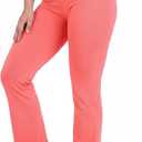 NirLUX Bootcut Leggings for Women – High Waisted Yoga Pants Women – Tummy Control Workout Womens Leggings