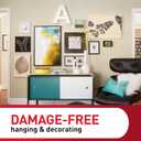 Command 15 lb & 10 lb Large and Medium 16 Pairs Picture Hanging Strips (32 Strips), Damage-Free Hangers for Picture Frames, No Tools Required, Great for Home Room Wall Decor, White Adhesive