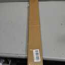 LazBlinds No Drill Blackout Roller Shades, 29" W x 48" H, Dark Coffee