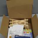Mini Canvas and Easel, Cridoz 47 Pieces Small Canvas Painting Set Includes Mini Easel, Acrylic Paint, Paintbrushes and Palette for Artists Art Party Sip and Paint Night