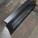 48 Inches Electric Fireplace Inserts, Recessed and Wall Mounted Fireplace Heater for Indoor Use with Remote Control, 13 Color Flames with Log &Crystal, 9H Timer, 750/1500W