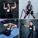 ZELUS Weighted Vest for Women Men, 4-10lb Curve-Fit Ergonomic Design Adjustable Workout Vest with 6 Iron Sand Bags, SGS-Certified Rucking Vest for Strength Training & Cardio Workouts