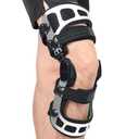 Orthomen OA Unloader Knee Brace for mild to Moderate Knee osteoarthritis Men & Women Orthopedic Solution for Knee Stability, Pain Relief, and Injury Recovery (XL/Right) (Silver)