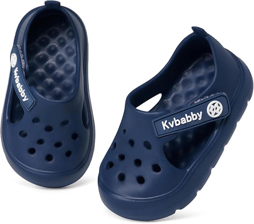 Baby Toddler Water Shoes Kids Boys Girls Swim Pool Aqua Shoes Infant Beach Walking Sandals Breathable Sneakers(Baby/Toddler) (Blue)