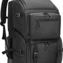 Rabjen DJ Backpack for Club Gigs, DJ Mixer Case Compatible with Pioneer DJ DDJ-REV1, DJ Controller, Novation Launchkey 37 Key Keyboard and More Equipment (black premium version)
