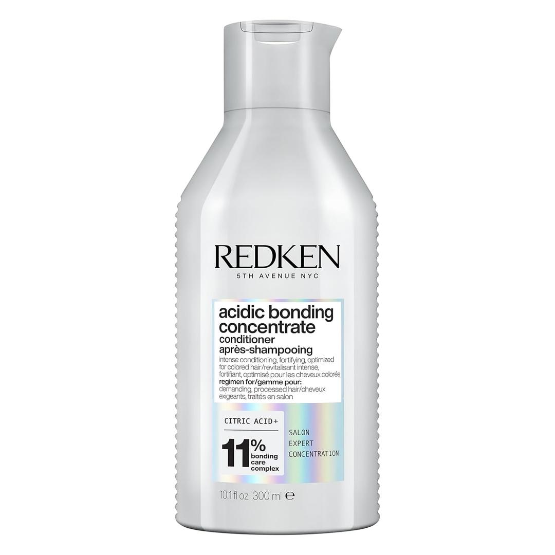 Redken Acidic Bonding Concentrate Conditioner For Damaged Hair Repair - Strengthens and Repairs Weak and Brittle Hair, Sulfate-Free, With Citric Acid
