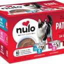 Nulo Variety Pack Pate Wet Canned Cat Food, 5.5 Ounce(Pack of 24) (EXP 05/20/27)