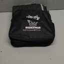 BRONZEMAN 100% Waterproof Bench Car Seat Cover Protector - Strong & Durable,Heavy-Duty and Nonslip Rear Back Seat Cover with Middle Seat Belt,Universal Size Fits for Cars, Trucks & SUVs (Black)