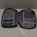 Bible Cover with Durable Handle,Carrying Book Case Church Bag Bible, Protective with Zippered Pocket,Bible Study Accessories Supplies,Gift for Mother Lady Women Men(Black)