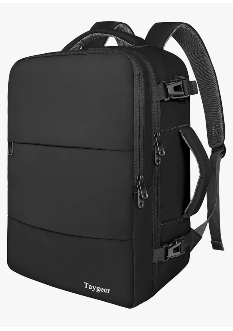 Taygeer Travel Laptop Backpack for Men Women, 15.6inch Laptop Travel Backpack Suitcase, 35l Black
Airplane Approved, with Usb Charging Port, Lightweight, College, Luggage Bag, Mochila, for Business