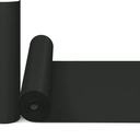 Black Wrapping Paper, 36"x3600"(300') Bulletin Board Construction Art Craft Decorative Paper Roll for Men Nurse Teacher, Father’s Day, Graduation Bouquet Flower Gift Wrap, Floral Supplies 80GSM 55LB