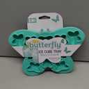 JOIE ~ Butterfly Shaped Silicone Ice Cube Tray- BPA Free~12 Cavities, Green 