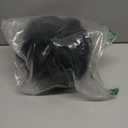 Decorative Throw Knot Pillow Ball for Home Chair Sofa Aesthetic Round Velvet Knotted Pillow Cushion (Black, 11 inches)