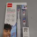 RCA Sonic Revolution Electric Toothbrush for Adults  Battery Powered Sonic Toothbrush with High-Frequency Vibration, Spin Brush Action, Soft Bristles & Extra Brush Heads