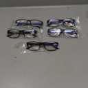 Gaoye Professional Reading Glasses for All Day - Computer Readers with Blue Light Protection - Value Pack