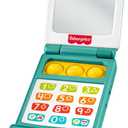 Fisher-Price Baby Toy Flip Phone Laugh & Learn Musical Learning Activity for Toddler Pretend Play Infants Ages 6+ Months