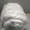 Cosybay Oversized King Size Feather Down Fiber Comforter - Ultra Soft 100% Cotton Duvet Insert, All Season Hotel Luxury Bedding with Corner Tabs, 116"x98" White