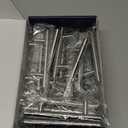 Ravinte 30 Pack 5'' Cabinet Pulls Brushed Nickel Stainless Steel Kitchen Drawer Pulls Cabinet Handles 3" Hole Center