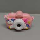 Kids Camera Toys for Girls Age 3-8, Kids Digital Camera Toddler Camera for 3 4 5 6 7 8 Years Old Birthday Gifts, 1080P Video Cameras with Cute Protective Cover & 32GB SD Card (Pink)