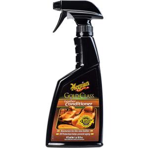 Meguiar's Gold Class Leather Conditioner Spray - Premium Car Leather Conditioner - Protect Your Car's Seats from Cracking, Fading and Drying Out - Keep It Looking and Feeling New, 16 Oz