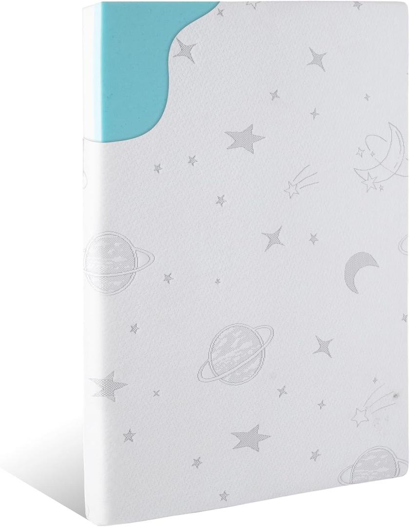 Pack and Play Mattress Pad 38"x26"x3", Dual-Sided Pack n Play Mattress Crib Mattress Pad with Soft Breathable Washable Cover