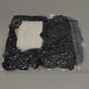 RUBFAC Black Balloons for Balloon Arch 129pcs Different Sizes Pack of 18 12 10 5 Inch Garland Kit, Latex Halloween Balloons for Party Decorations Birthday Wedding Decor