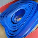 Flex Track 15 Ft Portable Flexible Race Car Track with Strong Suction Cups – Compatible with Hot Wheels & 1/ 64 Diecast Cars–Easy Storage, Indoor & Outdoor Play Flexible Car Tracks for Kids（Blue）