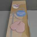 YBBY Seat Cushion for Sciatica - Pressure Seat Cushion for Tailbone Pain Relief  X-Large 20.4 in Memory Foam Coccyx Pillow, Desk Chair & Wheelchair & Truck & Car Seat Cushion (Gray)