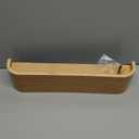 OLEEK wall Coat Rack - wall Shelf with Hooks - entryway Hooks - entryway Shelf - Modern Coat Rack - Wooden Coat Rack wall Mount for Home Decor - Wooden Mount for Home Decor - Coat Hanger Wall Mount (Beige)