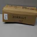 Zakkart Cat Perch for Window Sill with Bolster - Orthopedic Hammock Design with Premium Hardwood & Robust Metal Frame - Cat Window Seat for Large Cats and Kittens - Natural Color Wood Gray Bed, 24''W