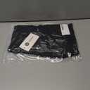 Women's High Waisted Running Shorts with Spandex, Athletic Shorts for Women Light and Airy with Wind-Resistant Fabric (Black, L)