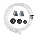 Yofidra Sink Soap Dispenser Extension Kit: Under Sink Dish Soap Dispenser With 47" Tube Hose and Check Valve for Prevent Backflow for Countertop Kitchen Sink Accessories
