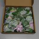 GUOCHENG 6FT Artificial Flower String Lights Battery Operated Rose Floral Garland with 20 LED Fairy Lights,Silk Hanging Pink Rose Flower Vines for Wedding Party Garden Home Table Wall Decor (Purple)