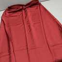 Amy Babe Womens Satin Silk Midi Skirt High Waist A-Line Casual Elastic Waist Long Skirts for Women Wine Red S