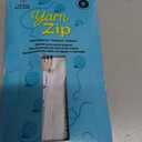 White 9in Yarn Zip by Coats & Clark