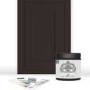 ALL-IN-ONE Paint by Heirloom Traditions, Truffle (Warm Dark Brown), 8oz Sample - Durable cabinet and furniture paint. Built in primer and top coat, no sanding needed. Includes our 30 featured color